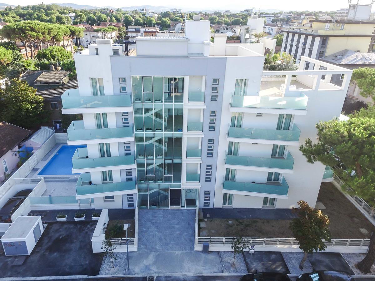 Residence Perla Verde Riccione Esterno foto