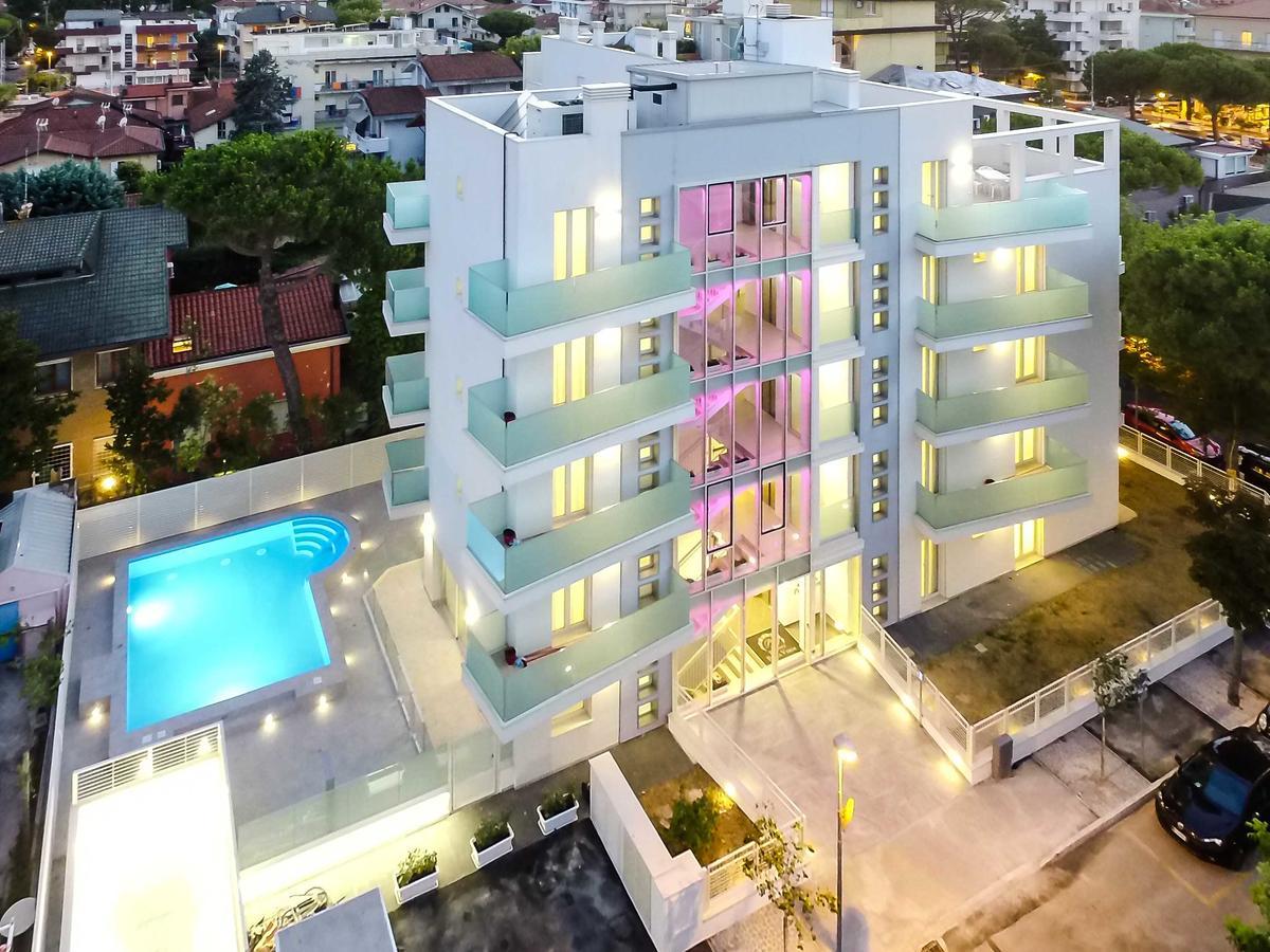 Residence Perla Verde Riccione Esterno foto